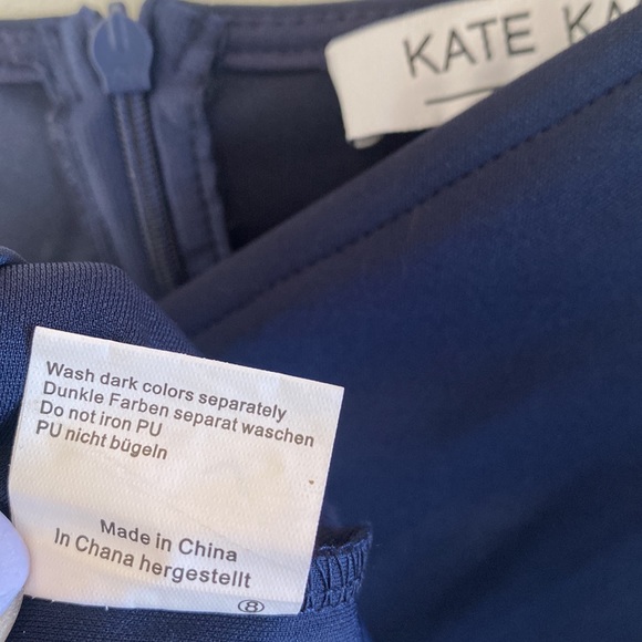 (A8) NEW Kate Kasin Women Mini Wrap V Neck Casual Summer Dress, Size L, NWOT - Picture 11 of 12